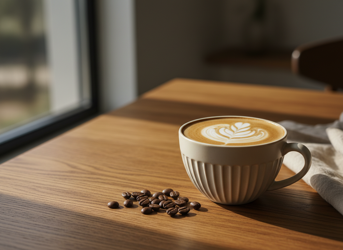 Day 30 — the home latte that made me realize I didn't need to go anywhere