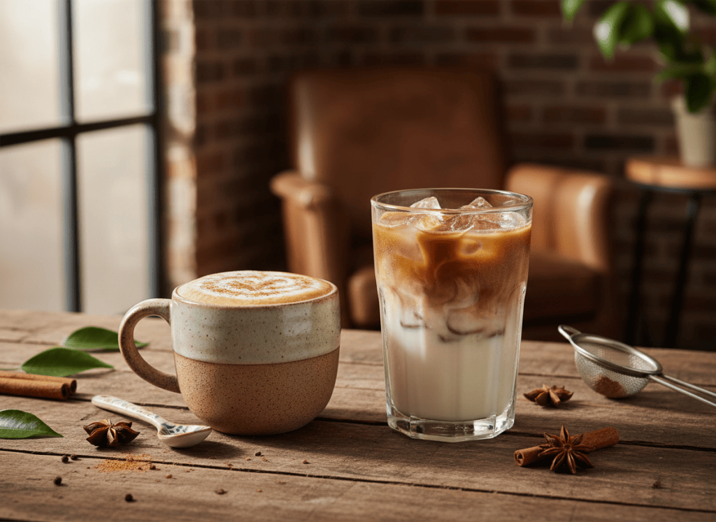Easy Dirty Chai Latte Recipe (Hot or&nbsp;Iced)